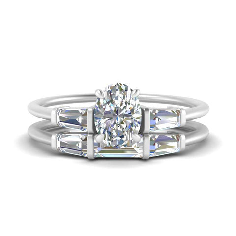 oval-shaped-bar-set-diamond-ring-with-matching-3-baguette-wedding-band-in-white-gold-FDENS100OV-NL-WG
