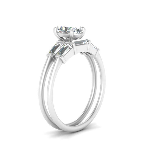 oval-shaped-bar-set-diamond-ring-with-matching-3-baguette-wedding-band-in-white-gold-FDENS100OVANGLE2-NL-WG