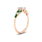 Load image into Gallery viewer, oval-shaped-big-floral-vintage-emerald-engagement-ring-in-rose-gold-fdenr11603ovrgemgrangle2-nl-rg_624041af-9a9a-4006-8fb6-3d916bcdeca7.jpg?v=1764930342
