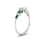 Load image into Gallery viewer, oval-shaped-big-floral-vintage-emerald-engagement-ring-in-white-gold-fdenr11603ovrgemgrangle2-nl-wg_0713c70a-df0d-4632-8eb2-9b8e22335fc0.jpg?v=1764930342
