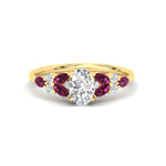 Load image into Gallery viewer, oval-shaped-big-floral-vintage-pink-sapphire-engagement-ring-in-yellow-gold-fdenr11603ovrgsadrpisleep-nl-yg_dc1f4820-cc57-4cc2-96fe-d2d9e3b7d24e.jpg?v=1764930342
