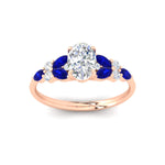 Load image into Gallery viewer, oval-shaped-big-floral-vintage-sapphire-engagement-ring-in-rose-gold-fdenr11603ovrgsablangle5-nl-rg.jpg?v=1764930331

