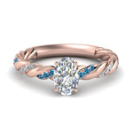 Load image into Gallery viewer, oval-shaped-blue-topaz-twisted-vine-engagement-ring-in-rose-gold-FD9127OVRGICBLTO-NL-RG
