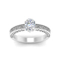 Thumbnail 4 - oval-shaped-celtic-engraved-solitaire-ring-in-white-gold-fdenr8544ovrangle5-nl-wg