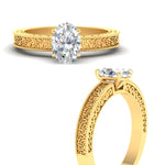 Load image into Gallery viewer, oval-shaped-celtic-engraved-solitaire-ring-in-yellow-gold-fdenr8544ovrangle3-nl-yg
