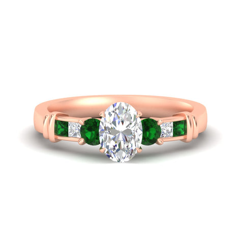oval-shaped-channel-bar-set-emerald-engagement-ring-in-rose-gold-fdens286ovrgemgrsleep-nl-rg.jpg