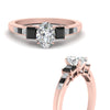 Load image into Gallery viewer, oval-shaped-channel-three-stone-diamond-engagement-ring-with-black-diamond-in-rose-gold-FDENS205OVRGBLACK-NL-RG.jpg