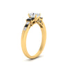 Load image into Gallery viewer, oval-shaped-channel-three-stone-diamond-engagement-ring-with-black-diamond-in-yellow-gold-FDENS205OVRGBLACK-NL-YG.jpg