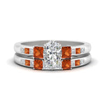 Load image into Gallery viewer, oval-shaped-channel-three-stone-diamond-engagement-ring-with-orange-sapphire-in-white-gold-FDENS205OVGSAOR-NL-WG.jpg