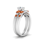 Load image into Gallery viewer, oval-shaped-channel-three-stone-diamond-engagement-ring-with-orange-sapphire-in-white-gold-FDENS205OVGSAOR-NL-WG.jpg