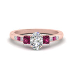 Load image into Gallery viewer, oval-shaped-channel-three-stone-diamond-engagement-ring-with-pink-sapphire-in-rose-gold-FDENS205OVRGSADRPI-NL-RG.jpg
