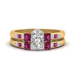 Load image into Gallery viewer, oval-shaped-channel-three-stone-diamond-engagement-ring-with-pink-sapphire-in-yellow-gold-FDENS205OVGSADRPI-NL-YG.jpg