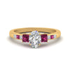 Load image into Gallery viewer, oval-shaped-channel-three-stone-diamond-engagement-ring-with-pink-sapphire-in-yellow-gold-FDENS205OVRGSADRPI-NL-YG.jpg