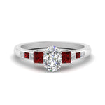 Load image into Gallery viewer, oval-shaped-channel-three-stone-diamond-engagement-ring-with-ruby-in-white-gold-FDENS205OVRGRUDR-NL-WG.jpg
