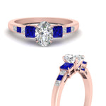 Load image into Gallery viewer, oval-shaped-channel-three-stone-diamond-engagement-ring-with-sapphire-in-rose-gold-FDENS205OVRGSABL-NL-RG.jpg
