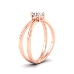 Load image into Gallery viewer, oval-shaped-crossover-solitaire-engagement-ring-in-rose-gold-fdenr1008ovrangle2-nl-rg
