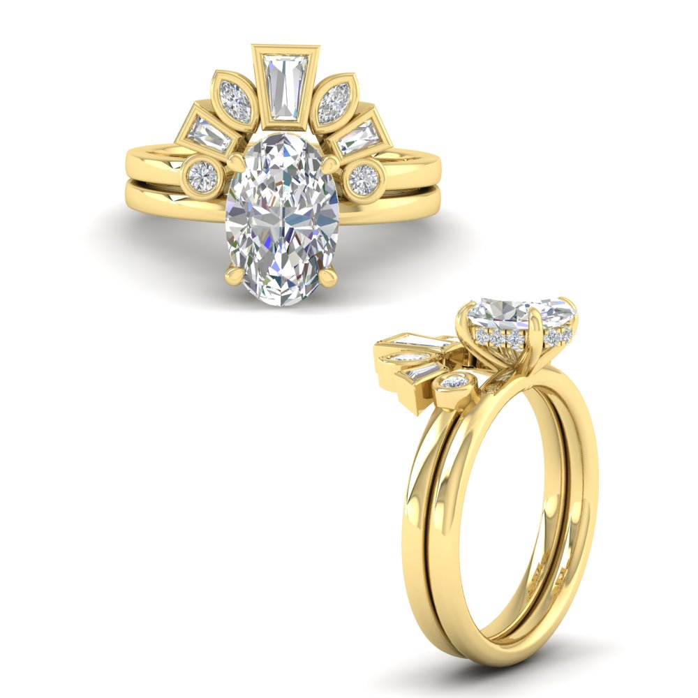 oval-shaped-curved-baguette-diamond-band-with-solitaire-engagement-ring-in-FD9359OVANGLE3-NL-YG