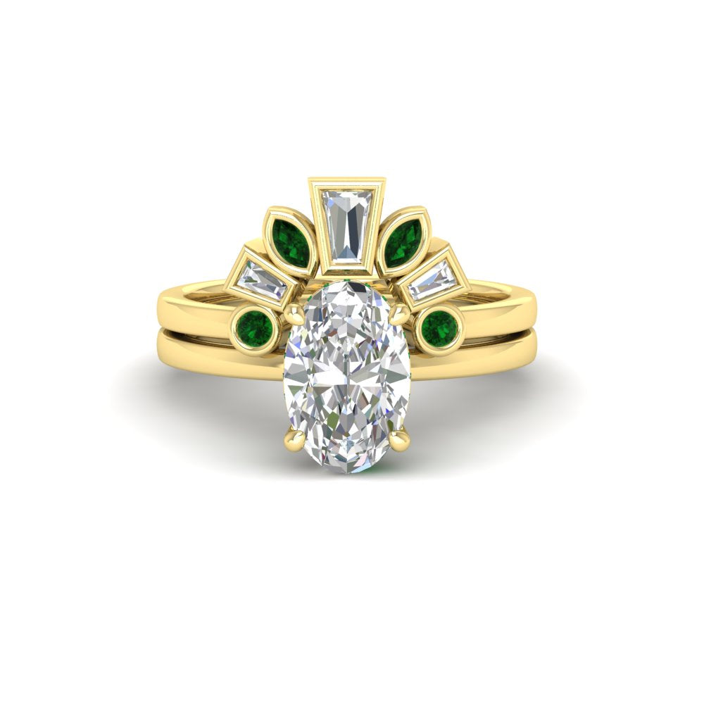oval-shaped-curved-baguette-emerald-band-with-solitaire-engagement-ring-in-FD9359OVGEMGRANGLE3-NL-YG