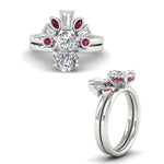 Load image into Gallery viewer, oval-shaped-curved-baguette-pink-sapphire-band-with-solitaire-engagement-ring-in-FD9359OVGSADRPIANGLE3-NL-WG
