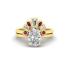 Load image into Gallery viewer, oval-shaped-curved-baguette-pink-sapphire-band-with-solitaire-engagement-ring-in-FD9359OVGSADRPIANGLE3-NL-YG