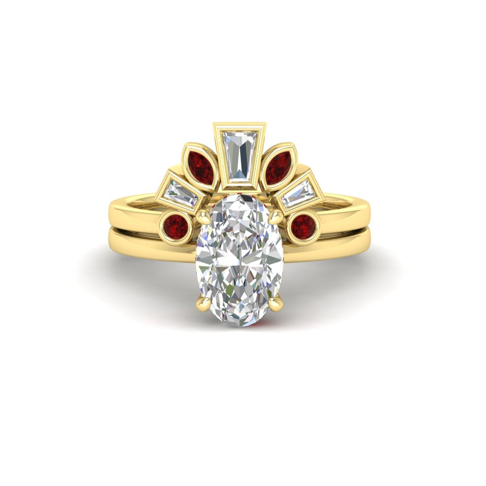 oval-shaped-curved-baguette-ruby-band-with-solitaire-engagement-ring-in-FD9359OVGRUDRANGLE3-NL-YG
