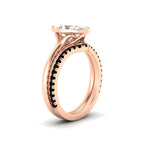 Load image into Gallery viewer, oval-shaped-diamond-bezel-solitaire-ring-with-black-diamond-band-in-rose-gold-FD11229OVGBLACKANGLE2-NL-RG_227280a1-7607-43da-84a6-b3ca7fad776e.jpg?v=1758702938
