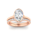 Load image into Gallery viewer, oval-shaped-diamond-bezel-solitaire-ring-with-diamond-band-in-rose-gold-FD11229OVANGLE5-NL-RG_cfcdb64c-26c4-455f-9128-8e3bd599cec7.jpg?v=1758702937
