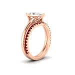 Load image into Gallery viewer, oval-shaped-diamond-bezel-solitaire-ring-with-ruby-band-in-rose-gold-FD11229OVGRUDRANGLE2-NL-RG_99cc8b20-c019-4078-a9bf-ba6ace9330cb.jpg?v=1758702938
