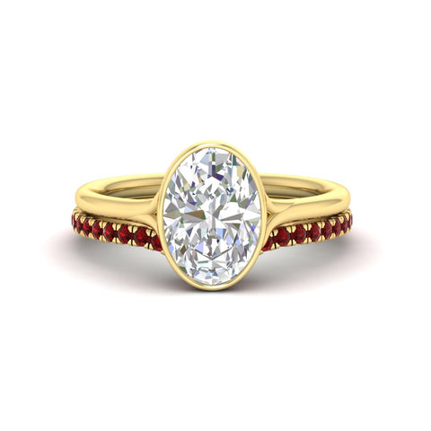 oval-shaped-diamond-bezel-solitaire-ring-with-ruby-band-in-yellow-gold-FD11229OVGRUDR-NL-YG_5c44b25a-4fc3-42dd-84d8-db6d5c94fa32.jpg?v=1758702938