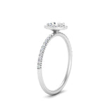 Load image into Gallery viewer, oval-shaped-diamond-halo-petite-engagement-ring-in-white-gold-FD8523OVRANGLE3-NL-WG
