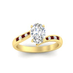 Load image into Gallery viewer, oval-shaped-diamond-swirl-channel-set-ruby-wedding-ring-in-yellow-gold-FDENS4028OVRGRUDRANGLE5-NL-YG_2f9d8726-d4f6-4ff6-9ee4-7f723f1e6526.jpg?v=1754996115
