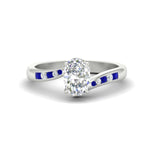 Load image into Gallery viewer, oval-shaped-diamond-swirl-channel-set-sapphire-wedding-ring-in-white-gold-FDENS4028OVRGSABL-NL-WG_621c15e2-7ae7-4dcf-a86f-0a33295e8d39.jpg?v=1754996109
