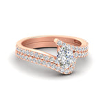 Load image into Gallery viewer, oval-shaped-diamond-wedding-ring-set-in-FDENS3007OV-NL-RG
