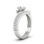 Load image into Gallery viewer, oval-shaped-diamond-wedding-ring-set-in-FDENS3007OV-NL-WG
