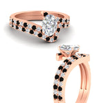 Load image into Gallery viewer, oval-shaped-diamond-wedding-ring-set-with-black-diamond-in-FDENS3007OVGBLACK-NL-RG
