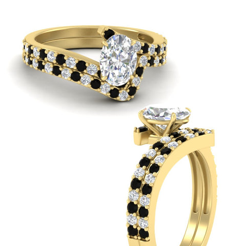 oval-shaped-diamond-wedding-ring-set-with-black-diamond-in-FDENS3007OVGBLACK-NL-YG