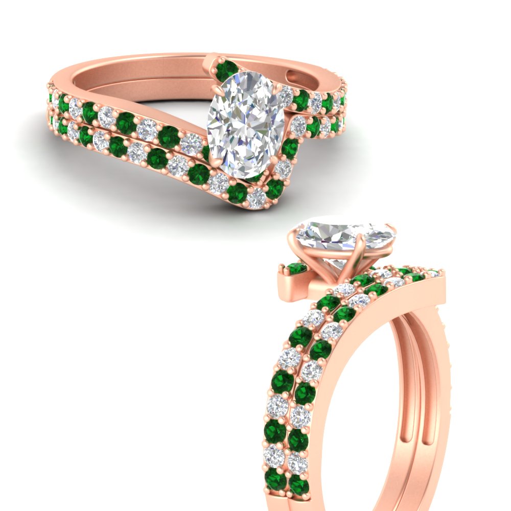oval-shaped-diamond-wedding-ring-set-with-emerald-in-FDENS3007OVGEMGR-NL-RG