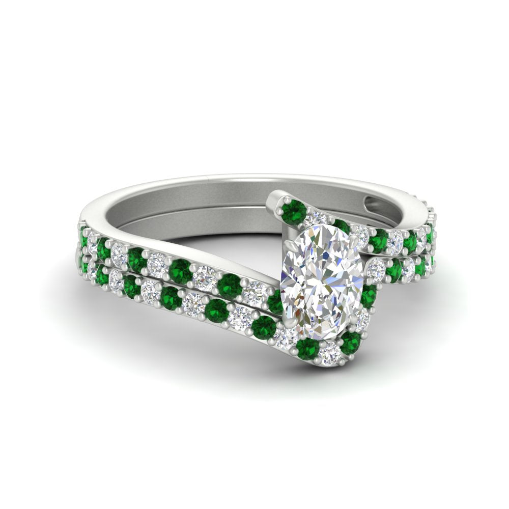 oval-shaped-diamond-wedding-ring-set-with-emerald-in-FDENS3007OVGEMGR-NL-WG