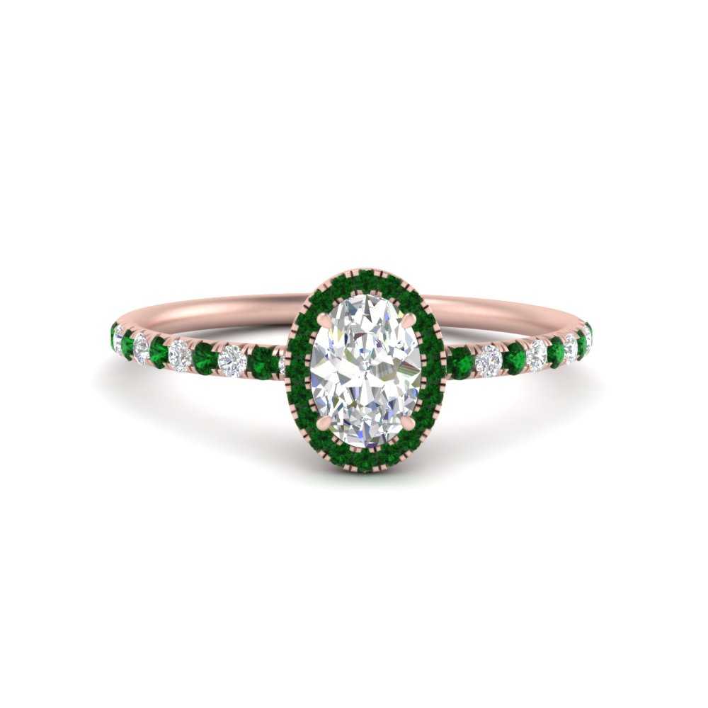 oval-shaped-emerald-halo-petite-engagement-ring-in-rose-gold-FD8523OVRGEMGRANGLE3-NL-RG