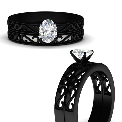 oval-shaped-filigree-single-stone-diamond-wedding-ring-set-in-black-gold-FDENS3289OVANGLE3-NL-BG.jpg?v=1763371070