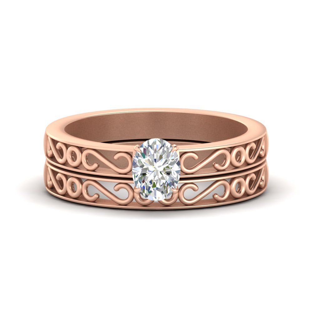 oval-shaped-filigree-single-stone-diamond-wedding-ring-set-in-rose-gold-FDENS3289OV-NL-RG.jpg?v=1763371070