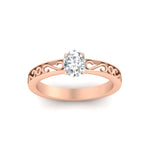 Load image into Gallery viewer, oval-shaped-filigree-single-stone-engagement-ring-in-rose-gold-FDENS3289OVRANGLE5-NL-RG.jpg?v=1763370596