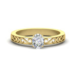 Load image into Gallery viewer, oval-shaped-filigree-single-stone-engagement-ring-in-yellow-gold-FDENS3289OVR-NL-YG.jpg?v=1763370596