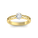 Load image into Gallery viewer, oval-shaped-filigree-single-stone-engagement-ring-in-yellow-gold-FDENS3289OVRANGLE5-NL-YG.jpg?v=1763370596
