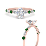 Load image into Gallery viewer, oval-shaped-floating-marquise-accent-emerald-engagement-ring-in-rose-gold-FDEWB9398OVRGEMGRANGEL3-NL-RG?v=1756377958
