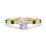 Load image into Gallery viewer, oval-shaped-floating-marquise-accent-emerald-engagement-ring-in-yellow-gold-FDEWB9398OVRGEMGR-NL-YG?v=1756377958
