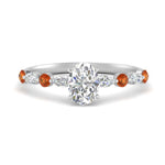 Load image into Gallery viewer, oval-shaped-floating-marquise-accent-orange-sapphire-engagement-ring-in-white-gold-FDEWB9398OVRGSAOR-NL-WG?v=1756377958
