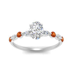 Load image into Gallery viewer, oval-shaped-floating-marquise-accent-orange-sapphire-engagement-ring-in-white-gold-FDEWB9398OVRGSAORANGEL5-NL-WG?v=1756377958
