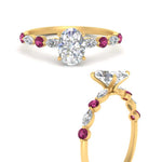 Load image into Gallery viewer, oval-shaped-floating-marquise-accent-pink-sapphire-engagement-ring-in-yellow-gold-FDEWB9398OVRGSADRPIANGEL3-NL-YG?v=1756377958
