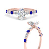 Load image into Gallery viewer, oval-shaped-floating-marquise-accent-sapphire-engagement-ring-in-rose-gold-FDEWB9398OVRGSABLANGEL3-NL-RG_c456d0aa-3c79-4b9a-982b-97da8022a293?v=1756377669